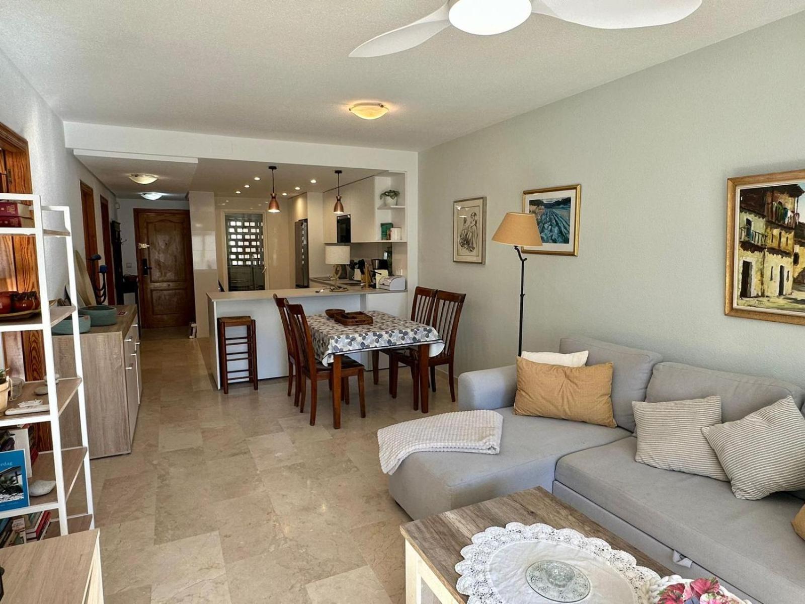Luminoso Y Acogedor Apartamento En Albir El Albir Kültér fotó