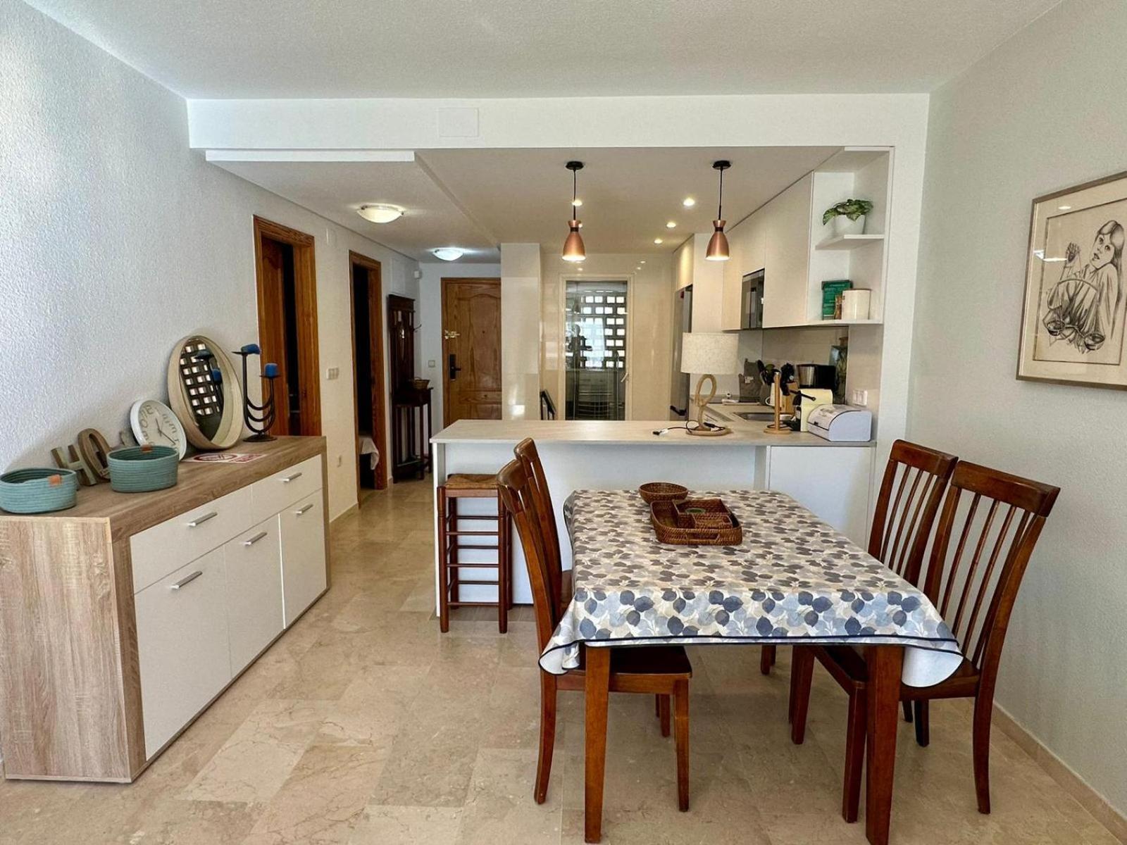 Luminoso Y Acogedor Apartamento En Albir El Albir Kültér fotó